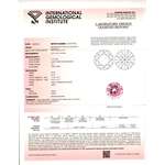 1.00 Ct. | Round | Crocus Pink Color | VS2 Clari-2