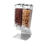 EZ514 2-Container Snack Dispenser With Stainless-2