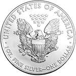 1988-1 Ounce American Silver Eagle Low Flat Rate-2