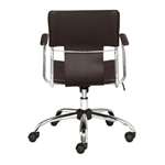 Modern Trafico Office Chair, Espresso-2