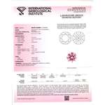 0.78 Ct. | Round | Bubble Gum Pink Color | VS1 C-2