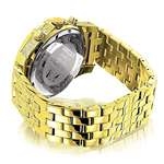 Iced Out Mens Diamond Watch 1.25Ct Yellow Gold T-2