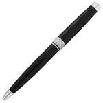 Piacere Chrome Jet Black Micro Ballpoint Pen ISP-2