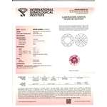 1.00 Ct. | Round | Crocus Pink Color | VS1 Clari-2