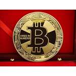 BITCOIN Coin,18K GOLD, 2-Pack Deluxe Collector S-4