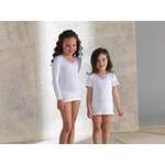 Kids By Girls Turkish Pointelle 100% Cotton V-Ne-2