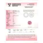 0.70 Ct. | Round | Bubble Gum Pink Color | SI1 C-2