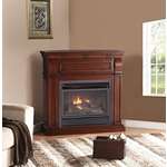 Dual Fuel Vent Free Fireplace - 26,000 BTU, Remo-4