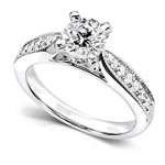 IGI Certified USA Lab Grown Diamond Engagement R-2