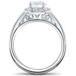 1 Ct Lab Grown Diamond Madelyn Halo Engagement R-2