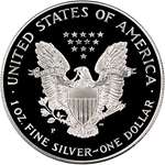 1993 P American Silver Eagle Proof 1 OGP US Mint-2