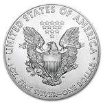 2017 1 Oz Silver American Eagle Coins BU Lot, Tu-2