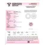 0.73 Ct. | Round | Bubble Gum Pink Color | VVS2-2