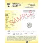 1 3/5 CTW IGI Certified Diamond Sapphire Engagem-4