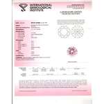 0.71 Ct. | Round | Bubble Gum Pink Color | VS2 C-2