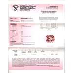 1.19 Ct. | Radiant | Light Raspberry Color | VS1-2