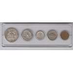 1950 Birth Year Coin Set 5 Coins Silver Half Dol-2