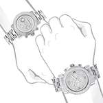 Matching His And Hers Watches: Oversized Diamond-4