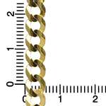 10K YELLOW Gold SOLID ITALY CUBAN Chain - 26 Inc-4