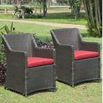 Sea Island Wicker Patio Lounge Chair Set With Re-4