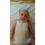 Soft Ribbed Turkish 100% Cotton White Baby Camis-2