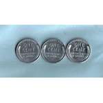 1943-PDS Lincoln Steel Cent Set-2