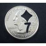 NEW CUT OUT QUARTER DOLLAR COIN MAGIC TRICK By 2-2