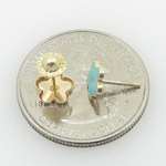 14K Gold Earrings Heart Star Flower Dolphin Peng-4