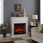 Full Size Electric Fireplace - Remote Control, A-4