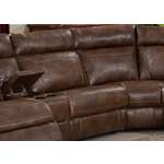 Clark 6 Piece Brown Reclining Living Room Sectio-2