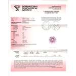 0.57 Ct. | Round | Bubble Gum Pink Color | VVS2-2