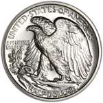 1941 Walking Liberty Half Dollar Brilliant Uncir-2