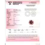 0.92 Ct. | Round | Light Raspberry Color | SI1 C-2