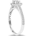 3/4Ct Lab Grown Hao Diamond Engagement Ring Eco-2