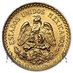 1945 Mexico Gold 2.5 Peso Coin .0602 AGW-2 1 By-2