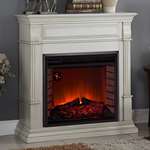 Full Size Electric Fireplace - Remote Control, A-2