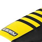 Ribbed Seat Cover For Suzuki DRZ 400-Black Sides-2