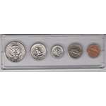 1964 Birth Year Coin Set 5 Coins-Silver Half Dol-2