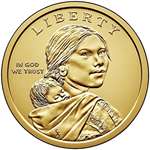 2017 P D Sacagawea Dollar Native American Brilli-2