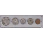 1942 Birth Year Coin Set 5 Coins-Silver Half Dol-2