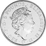 2017 UK Great Britain Silver Queens Beast Dragon-2