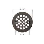 D-415ORB 4.25-Inch Round Shower Drain Cover, Oil-2