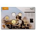 EG 1984 -2010 Egypt 1 Piastre-1 Pound Coin Set B-2