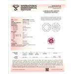 1.06 Ct. | Round | Bubble Gum Pink Color | VS1 C-2