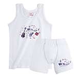 Toddler And Boys Turkish Cotton Comfort White Bo-2