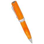 Micra Sterling Silver Orange Ballpoint Pen ISMCC-2