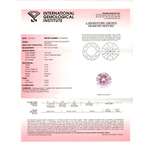 0.48 Ct. | Round | Bubble Gum Pink Color | VS1 C-2