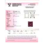 0.80 Ct. | Princess | Light Raspberry Color | VS-2