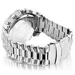 Oversized Iced Out Mens Diamond Watch By White G-2