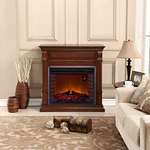 Full Size Electric Fireplace - Remote Control, A-4